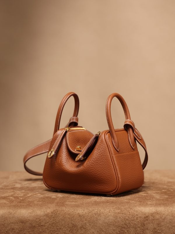 Lindy Mini 19cm with golden-brown gold clasp - Image 5