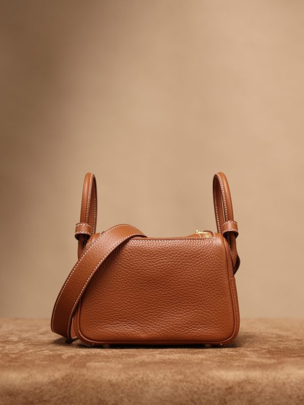 Lindy Mini 19cm with golden-brown gold clasp - Image 2