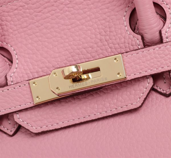 Cherry blossom pink platinum top layer with lychee texture - Image 5