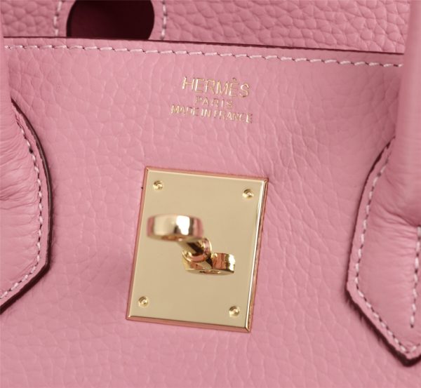 Cherry blossom pink platinum top layer with lychee texture - Image 8