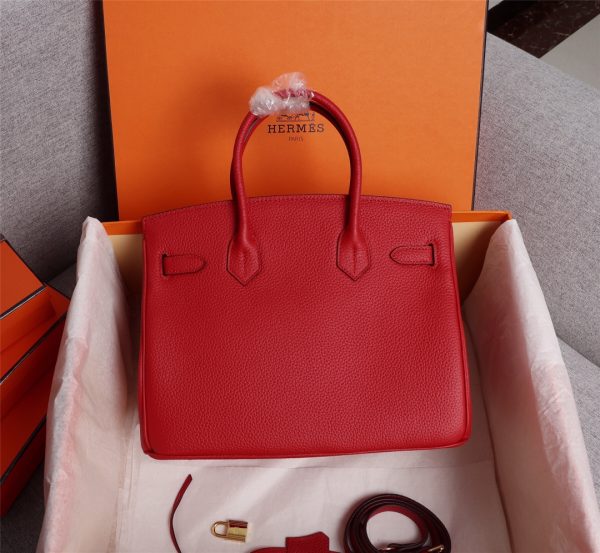 Bright red platinum top layer with lychee texture - Image 7