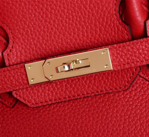 Bright red platinum top layer with lychee texture - Image 3