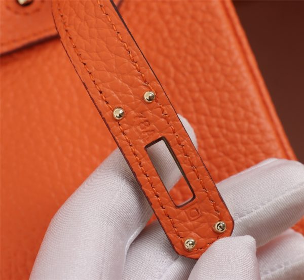 Orange platinum top layer with lychee texture - Image 9