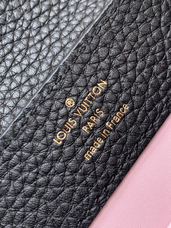 Capucines Mini Handbag M21798 with black gold buckle - Image 3