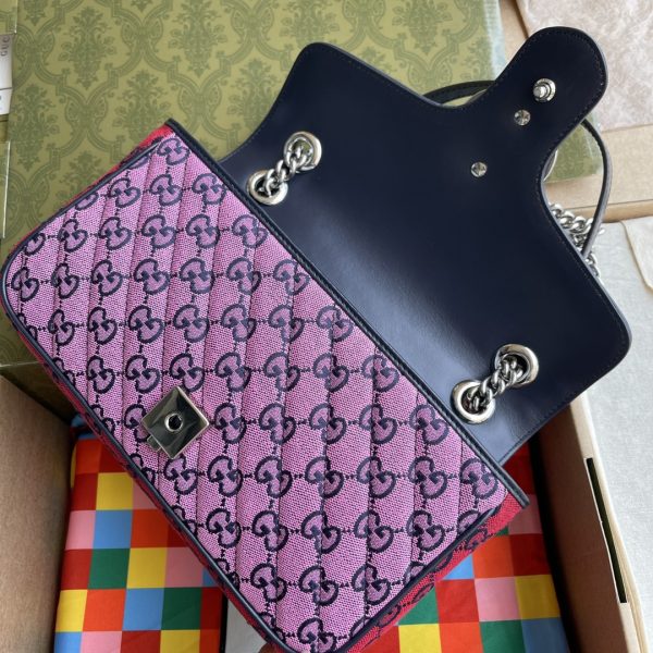 520 Special Series?? GG Marmont series introduces a brand-new handbag design made of canvas - Image 4