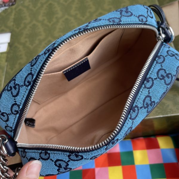 GG Marmont collection introduces a new model featuring canvas material. - Image 2