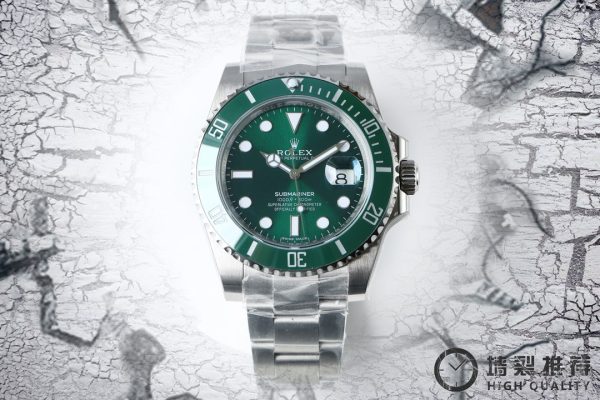 Rolex Submariner Series 116610 - "Green Devil" Green Devil V8 Edition - 316 Steel - Top Quality - Image 9