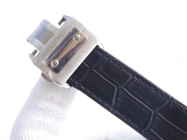 Men's Cartier Santos large with full diamonds, a choice for the rich! - Image 5