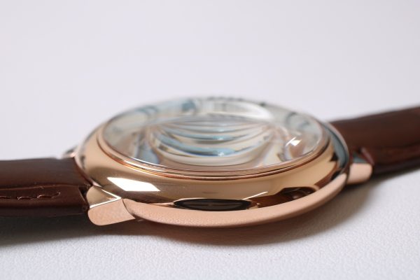 Cartier rose gold Blue Balloon leather strap model - Image 5