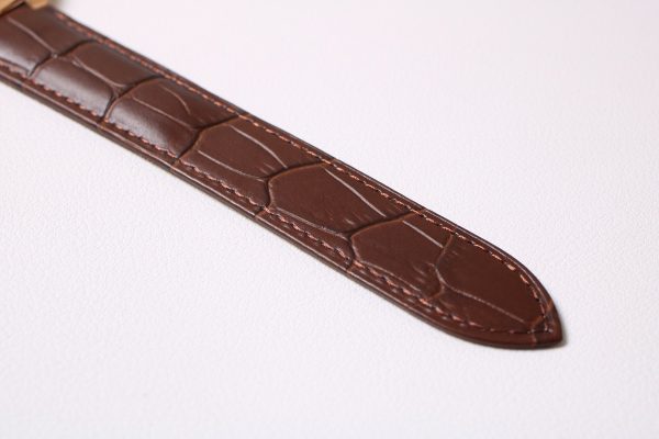Cartier rose gold Blue Balloon leather strap model - Image 6