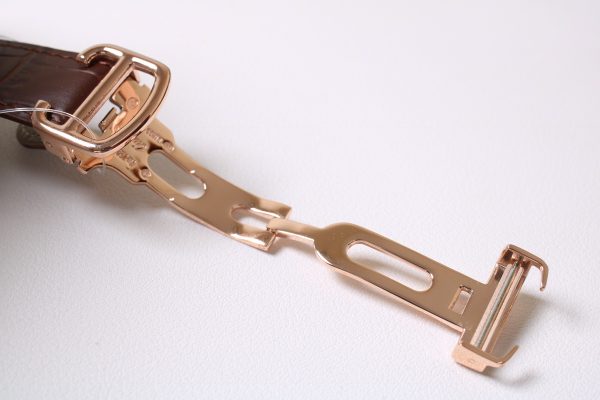 Cartier rose gold Blue Balloon leather strap model - Image 4