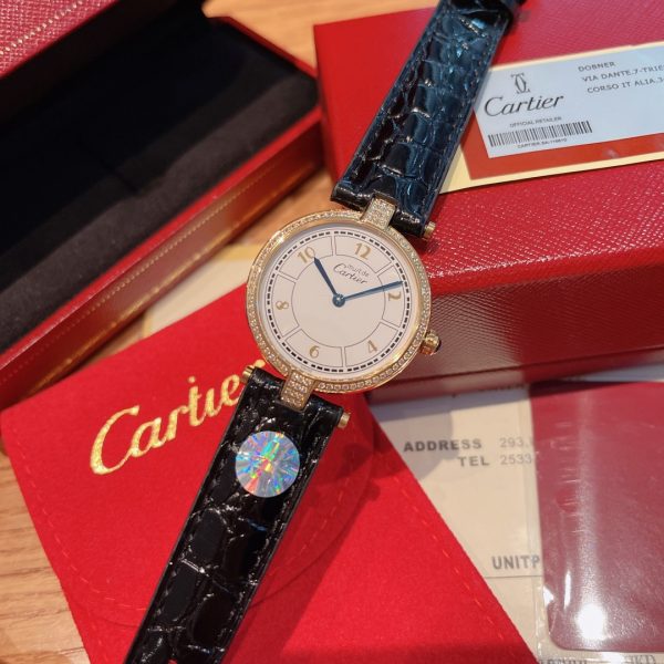 Cartier vintage disc watches