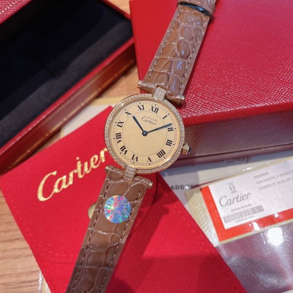 Cartier vintage disc watches - Image 2