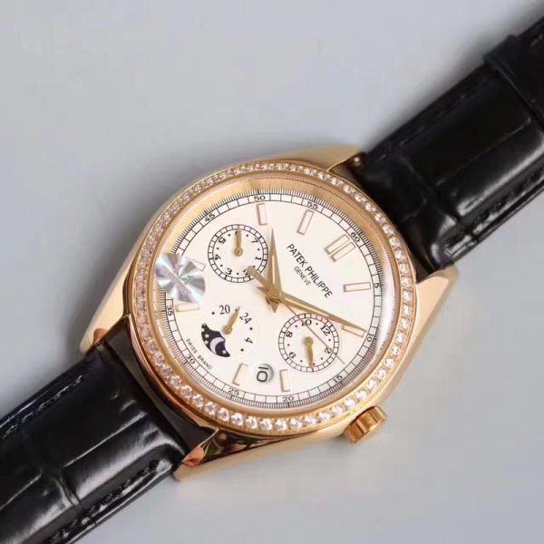 Patek Philippe has launched a new 6-hand complex multi-function wristwatch with a moon phase function. - Image 7