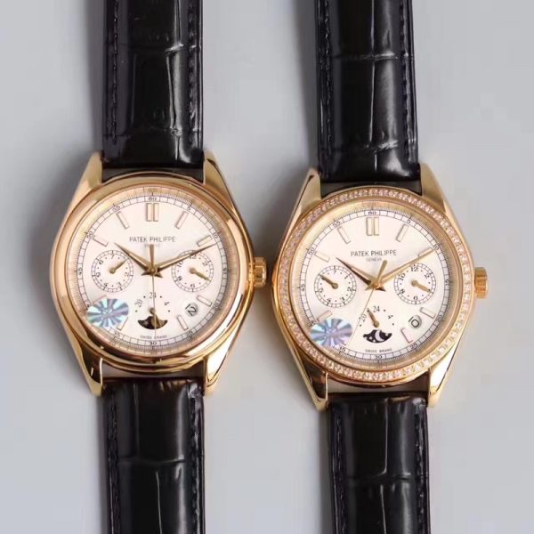 Patek Philippe has launched a new 6-hand complex multi-function wristwatch with a moon phase function. - Image 3