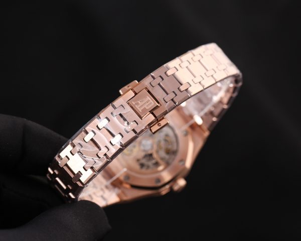 Audemars Piguet - Royal Oak Series Frost Gold Watch - Image 3