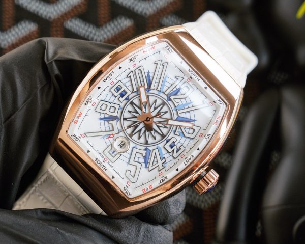 Franck Muller V45 SC DT series, 54*42*15mm, fully automatic mechanical movement - Image 5