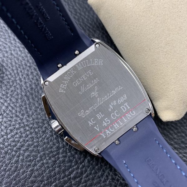 Franck Muller V45 CC DT blue yacht with 7750 engine - Image 2