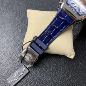 Franck Muller V45 CC DT blue yacht with 7750 engine
