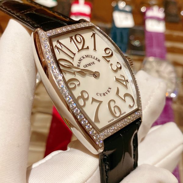 Franck Muller 2852 Series Barrel-shaped Ladies Quartz Watch - Image 4