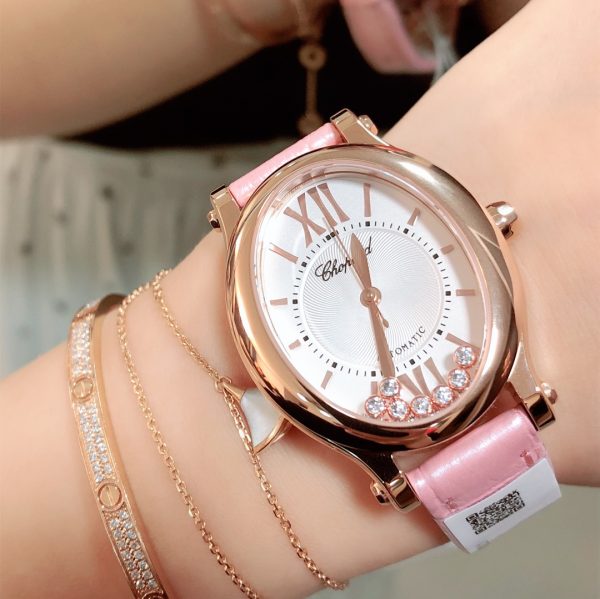 Chopard Happy Diamond Series Oval Mechanical 2892 New Model - Image 9