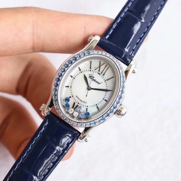 Chopard Happy Diamond Series Oval Mechanical 6T28 New model - Image 5