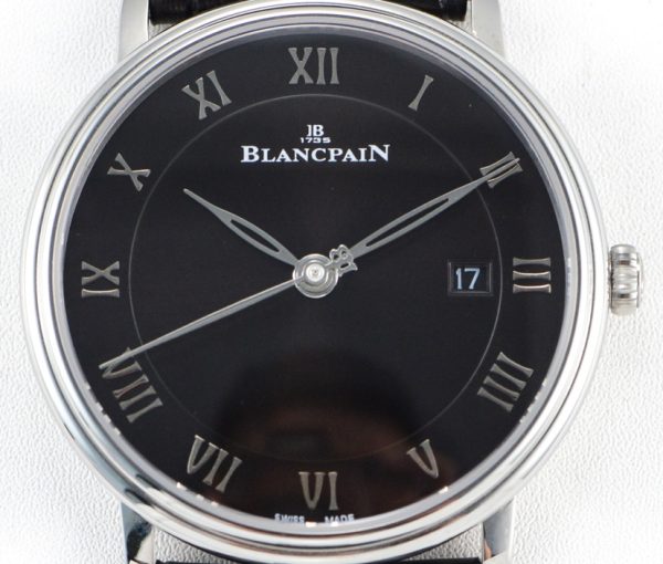 Breguet 6651-1127-55B, enamel white, leaf-shaped needle, Roman numerals - Image 3