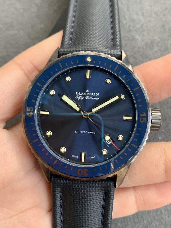 Baumatic Blue Dial Fifty Nine 43.6mm Men's Watch - Image 8