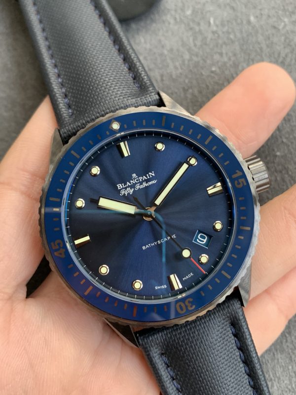 Baumatic Blue Dial Fifty Nine 43.6mm Men's Watch - Image 7