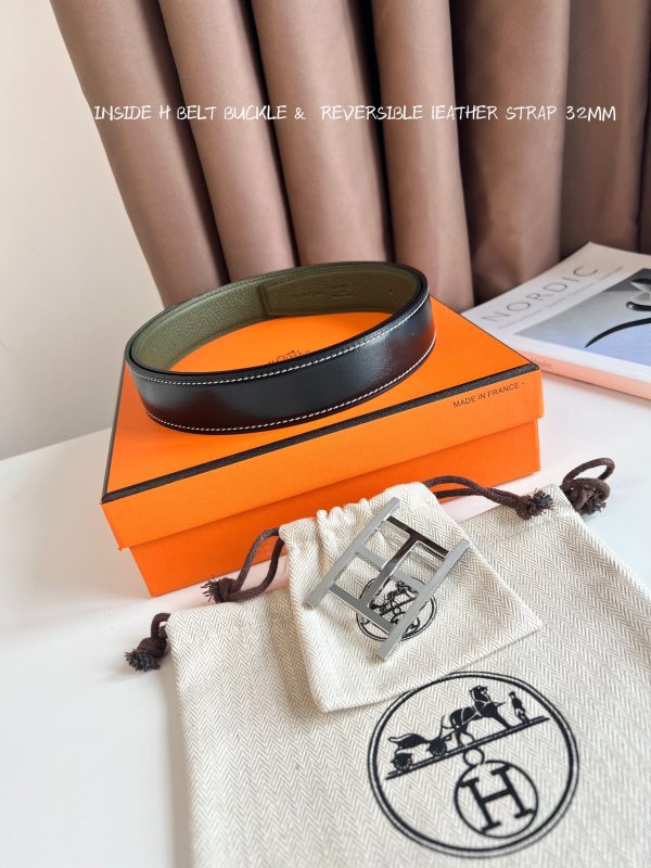CONSTANCE BELT BUCKLE & REVERSIBLE LEATHER STRAMM - Image 2