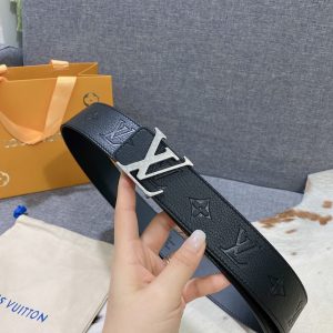 LV Men's Louis 4.0 width imported double-sided cowhide