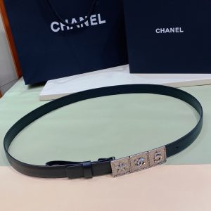 chanel 22 logo water diamond retro gun cc letter clasp
