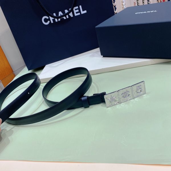 chanel 22 logo water diamond retro gun cc letter clasp - Image 3