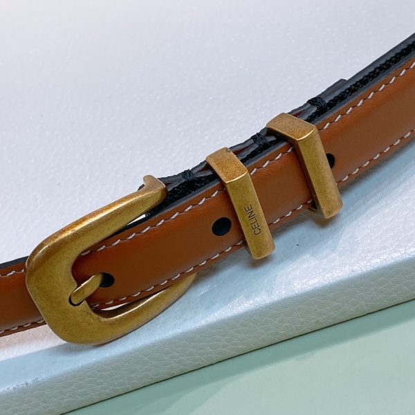 Celine smooth cowhide with an ELEGANT belt. - Image 6