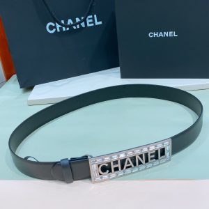 c hanel 22 logo water diamond retro gun cc letter buckle