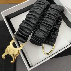Celine ???? New style sheepskin belt.